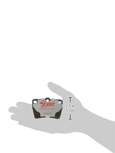 Raybestos Premium Raybestos Element3 Eht Replacement Rear Brake Pad Set For Select 2004-2005 Toyota Rav4 Model Years (Eht1051H)