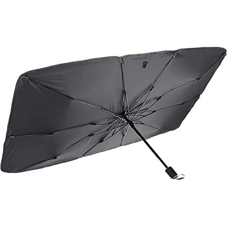 Akshi Enterprise Car Windshield Sun Shade Umbrella  Foldable Car Umbrella Sunshade Cover UV Block Front Window Auto Windshield 
