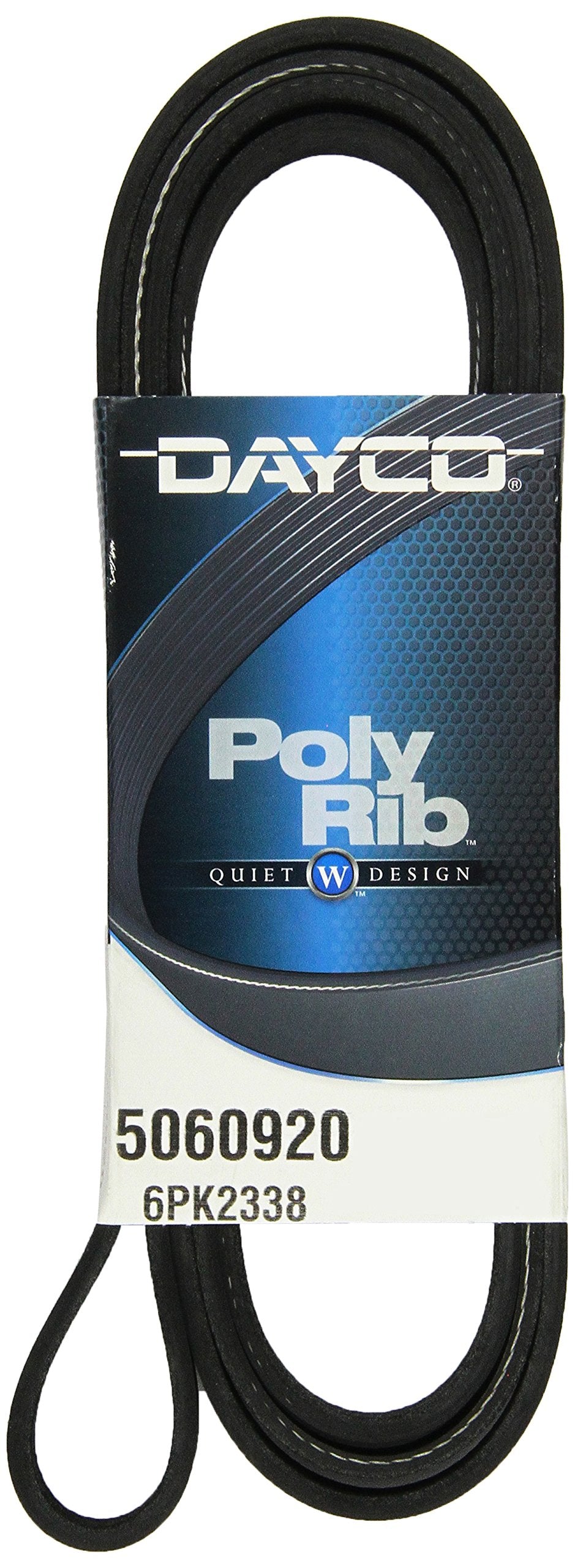 Dayco 5060920 Serpentine Belt , Black
