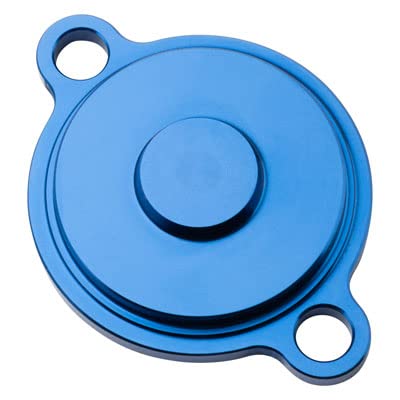 Tusk Aluminum Oil Filter Cover Blue For Ktm 450 Xc-F 2008-2009,2016-2024
