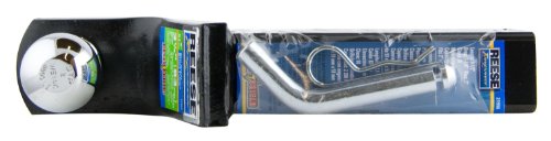 Reese Towpower 21556 Trailer Hitch Drawbar And Ball Hitch Towing Kit, Fits Square 2 Inch Hitch Receiver, 3.25 Inch Drop, 5,000 Lbs. Capacity, Includes 2 Inch Trailer Ball And Hitch Pin & Clip