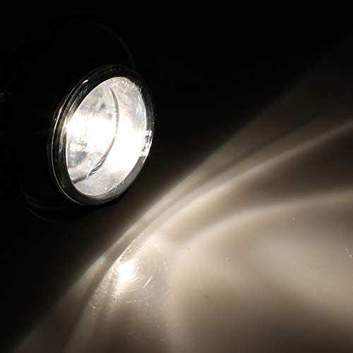 Winjet Fog Lights Oem Series For [2005-2015 Nissan Xterra] [2010-2017 Frontier][2018 2019 Nissan Frontier] With H11 12V 55W Halo