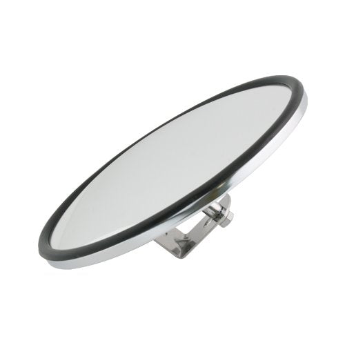 Grand General 33080 Chrome 8'' Convex Blind Spot Mirror With ''L'' Bracket