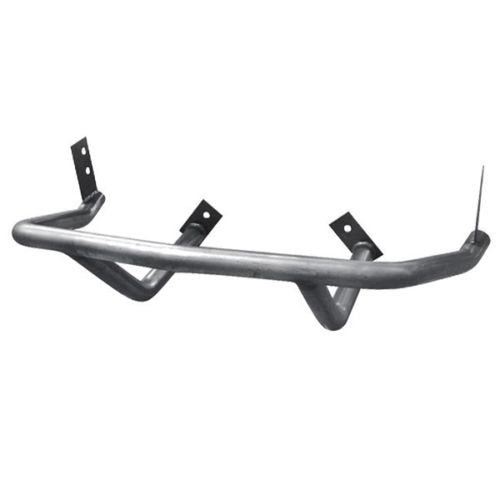 Front Bumper, Baja Style, Raw Steel, Compatible with Dune Buggy