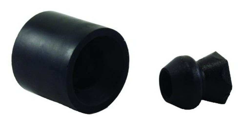 Jr Products 10665 Low Profile Bumper Door Holder , Black