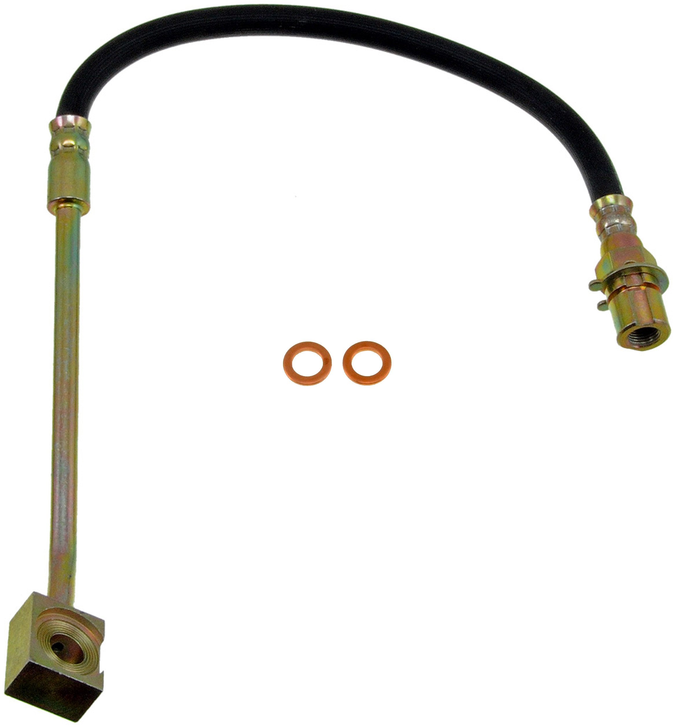 Dorman H381281 Front Passenger Side Brake Hydraulic Hose Compatible With Select Ford Models