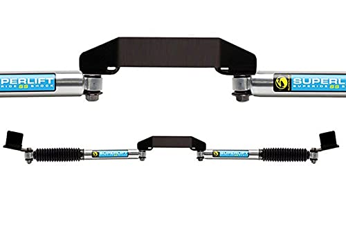 Superlift Suspension Dual Stabilizer Kit For Ram 2500/3500 | Bilstein 5100 Series Cylinders | 92700 | Fits 2003-2008 Dodge Ram 2