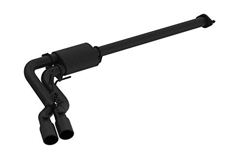 Mbrp S5260Blk 3' Cat Back, Single Side Dual Outlet In Front Of Rear Wheel (Black Coated)