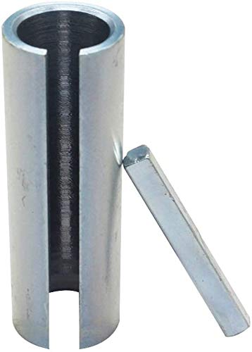 LicBund 5/8'' to 3/4 Inch w/Step Key Gas Engine Pulley Crank Shaft Sleeve Adapter Pulley Bore Reducer Bushing Sheave & Key Preda