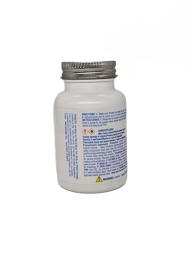 Permatex 80632 Thread Sealant With Ptfe, 4 Oz. , White