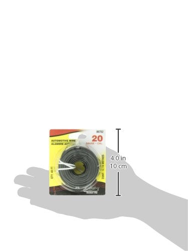 Dorman Help! 86752 Wire Spl Blk 20 Ga 40' *