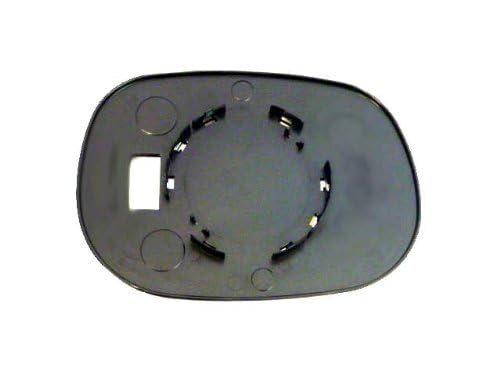 Driver Side Non-heated Mirror Glass w/backing plate, Dodge Dakota Pick-Up, Durango, Full Size Van, Pick-Up, foldaway mirrors, 6 5/8&quot; x 9 1/4&quot; x 9 3/8&quot;