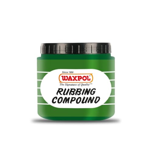 Waxpol Rubbing Compound Green 500 G For Deep Scratches, Sandpaper Marks, Swirls & Hologram