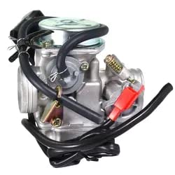 GY6 carburetor compatible with 150cc QMJ152/157 QMI152/157 4 Stroke Engines scooter ATV kart moped UTV 4 wheeler Kazuma Baja Kym