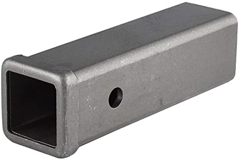 Toptow 64454 Trailer Hitch Receiver Tube 2-Inch X 9-Inch Length Combo Bar, Weld On Raw Steel