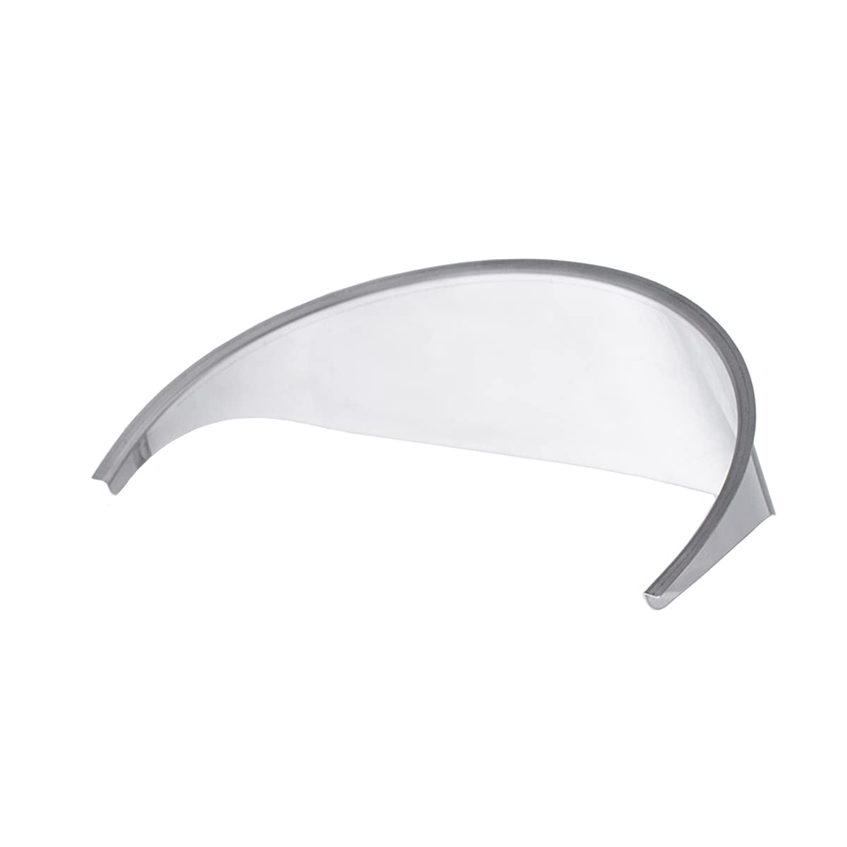 United Pacific 10468 Stainless Steel Round Headlight Visor For 7    & 5     Headlights, Highly Polished, Machine Tooling - One V