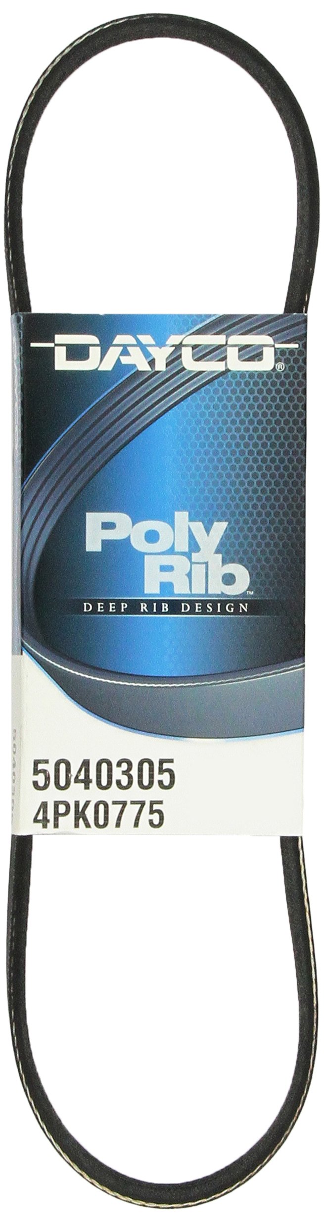 Dayco 5040305 Serpentine Belt , Black