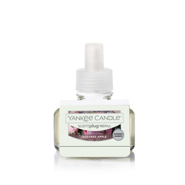 Yankee Candle Scent Plug Refill, Sugared Apple (Pack Of 6)