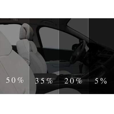 TRUE LINE Automotive Nano Ceramic Window Tint for Car - Pre-Cut Ceramic Tinting Film Kit - Customize Shade: 5%, 20%, 35%, 50%, A