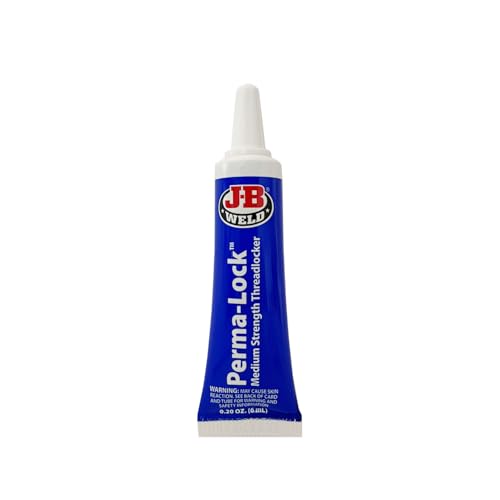J-B Weld 24206 Perma-Lock Medium Strength Threadlocker - Blue - 6 Ml