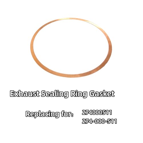 Kvjicdo 274000511 Exhaust Sealing Ring Gasket Fit For Sea-Doo 951 Gsx Gtx Xp Rx Lrv Sportster Rep 274-000-511