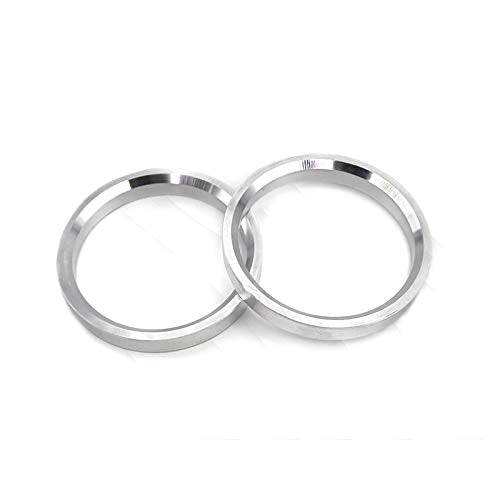 Dcvamous Alloy Aluminum Wheel Hub Centric Rings 64.1 To 57.1, Set Of 4 Hubcentric Rings - Performance Spigot Hubrings For 57.1Mm