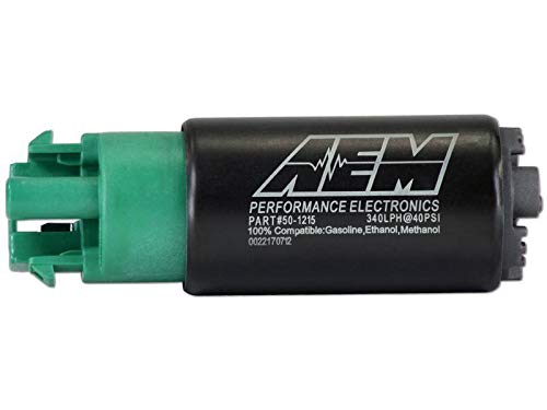 Aem 50-1215 E85-Compatible High Flow In-Tank Fuel Pump (340Lph)