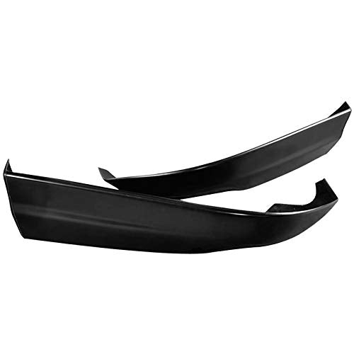 IKON MOTORSPORTS Rear Bumper Lip Spoiler for 1998-2001 Acura Integra Hatchback, Black Polyurethane (PU) Splitter