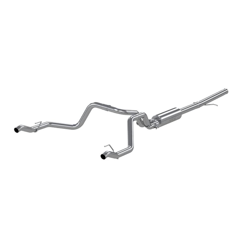 Mbrp S5085Al 2.5' Cat Back, Dual Rear Exhaust System (Aluminized Steel)