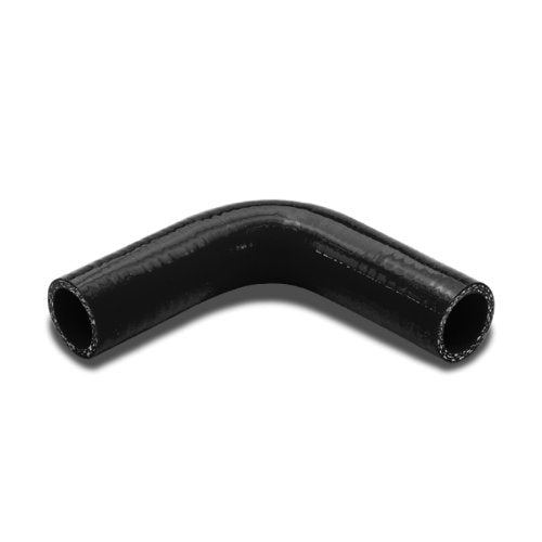 Auto Dynasty 3 Inches To 4 Inches 90 Degree Elbow Turbo/Intercooler/Intake Piping Coupler Reducer Silicone Hose (Black)
