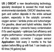 AUTOPROFI OXICAT Oxygen Sensor, Catalytic Converter, & Turbocharger Cleaner for Preventive Maintenance