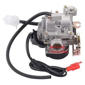Alonegoer 49Cc 50Cc Scooter Carburetor Gy6 Compatible With 4 Stroke Taotao Carburetor 18Mm Big Bore 139Qmb 139Qma Pd18J Engines Moped Atv Go Kart Quads Buggy Kymco
