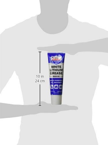 Lucas Oil 10533 White Lithium Grease - 8 Oz. Squeeze Tube (12 Pack)