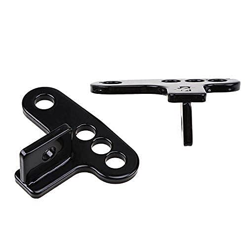 Adjustable 1 + 2 + 3 Rear Lowering Link Kit Sportster 883 + Sportster 1200 Motorcycle Drop Links Fits for Harley motobike (Black