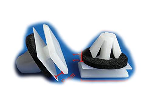 Autobahn88 Retainer Clip For Sill Panel,Rocker Panel, Compatible With Gm Geo Tracker 2001-On (Oem: 91176726) (Pack Of 20)