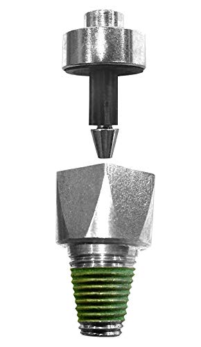 ECO-PLUG - Oil Drain Plug for Damaged Aluminum Oil Pan Tapered Thread Size 12mm-16mm Thread Diameter 3/4'' Short Thread Non-Rece