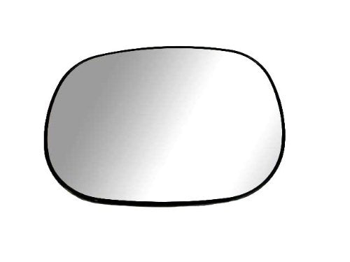 Driver Side Non-Heated Mirror Glass W/Backing Plate, Dodge Dakota Pick-Up, Durango, Full Size Van, Pick-Up, Foldaway Mirrors, 6 