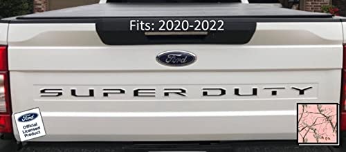 Ford Super Duty Letter Inserts Inlays Decals Stickers (Thin) For Tailgate (2020-2022) F250 F350 F450 (Realtree Apc Pink) - Apc