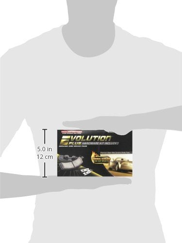 Power Stop 17-1293, Z17 Front Ceramic Brake Pads With Hardware For 2013-2018 Lexus Es300H | 2007-2018 Lexus Es350 | 2008-2018 Toyota Avalon | 2007-2017 Toyota Camry