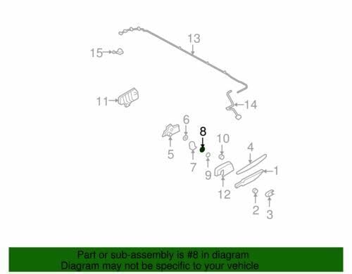 Ford Nut - Wiper Arm