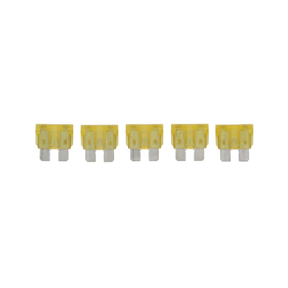 Bussmann (Bp/Atc-20-Rp) Atc Automotive Fuse, 5 Count (Pack Of 1)