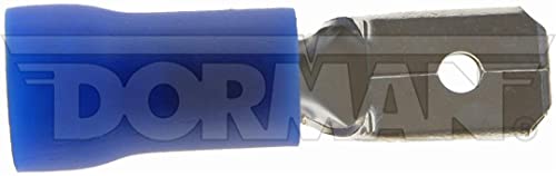 Dorman 86427: 16-14 Gauge Male Disconnect.187 In, Blue
