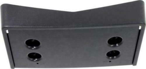 Dat Auto Parts Front License Plate Bracket Tag Holder Frame Replacement For 2010-2016 Cadillac Srx Black Textured Gm1068130 2577