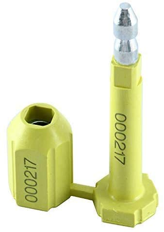 Amarine Made Bolt Seal (100) Shipping Seal With Print Progressive Numbering For Cargo Containers And Truck Trailers, Cargo Conta