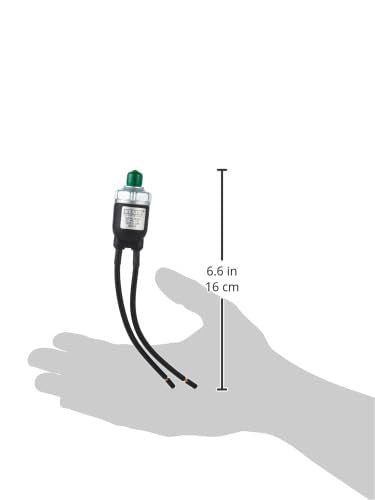 Viair 90223 Pressure Switch, Black 1/8 in. NPT (M) 12 gauge