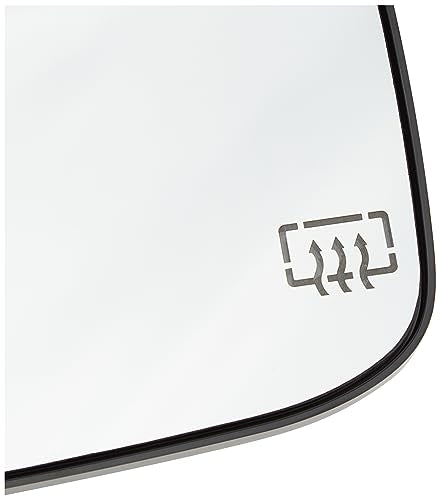 Fit System 33244 Driver Side Heated Mirror Glass W/Backing Plate, Dodge Ram Pick-Up 1500, Ram Pick-Up 2500, 3500, 6 3/8'' X 9''