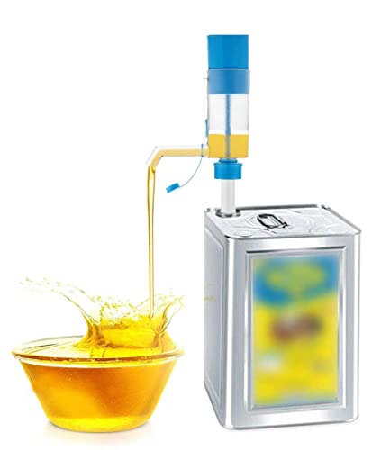 Brajin Manual Hand Oil Pump For Kitchen Tin Cans Pumping Machine Automatic Bottle Fuel Transfer Oil Pump For Oil Can 15 Litres S