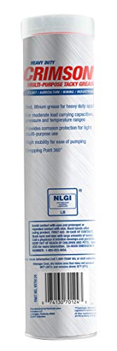 Valvoline Crimson #2 Grease - Cartridge, 14.1 oz