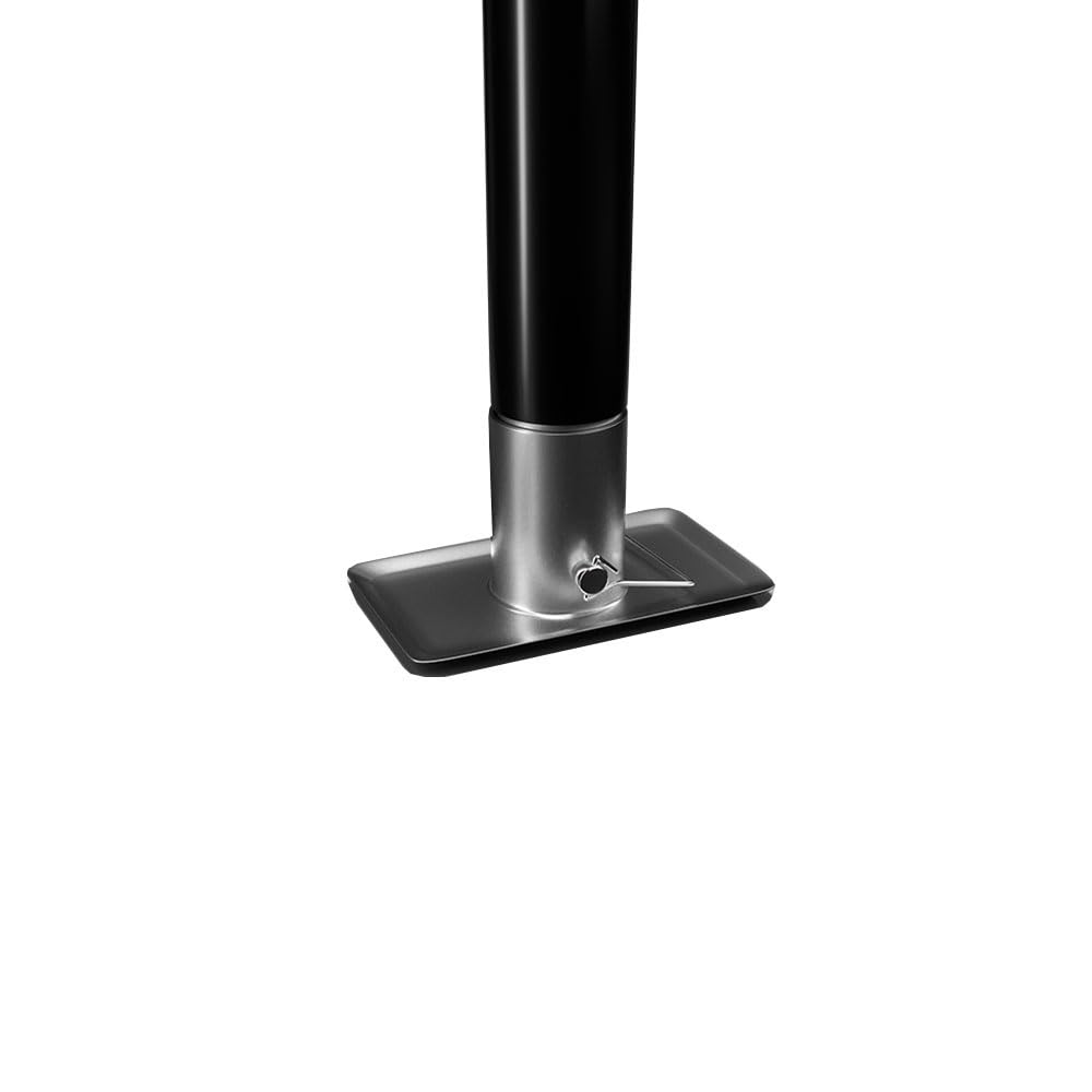 Bastion Distribution Top-Wind A-Frame Trailer Jack With A Rectangular Footpad | 5000Lb Capacity A-Frame | Great For Trailers, Bo