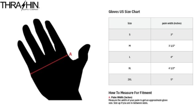 Thrashin Supply Stealth Mens Textile Gloves Black/Black XL